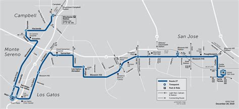 27 Bus Route - VTA - SF Bay Transit