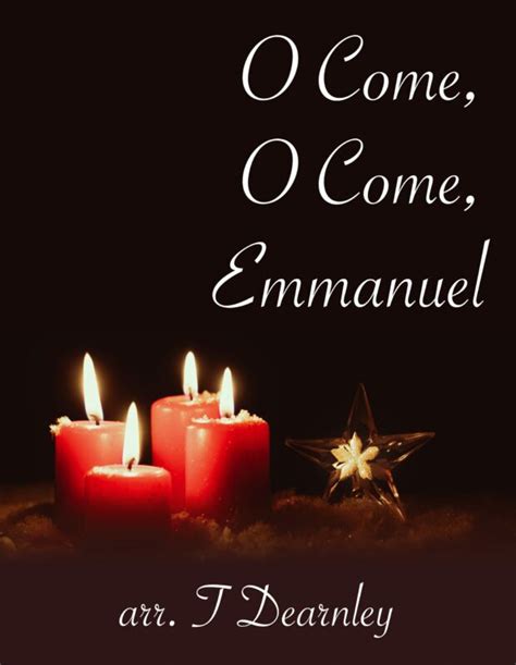 O Come O Come Emmanuel Harp Column Music