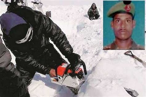 Indian Soldier Buried By Avalanche In Siachen Saved After Six Days