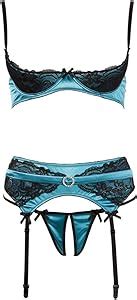 Cottelli Collection Lingerie Hebe Set B M Gr N Amazon De Drogerie K Rperpflege