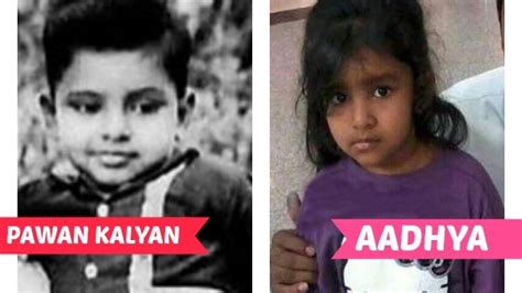 Birthday Special: Daughter Aadhya Is A Replica Of Young Pawan Kalyan ...