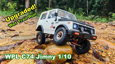 WPL C74 Jimny 1 10 Upgraded RC Rainy Day Off Road Run 3 YouTube