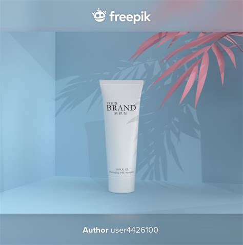 premium psd skincare moisturizing cosmetic products creative design