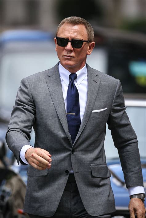 Daniel Craig spotted filming James Bond in London as he reveals