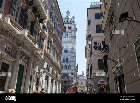 la catedral de génova conocida como duomo di genova o cattedrale di