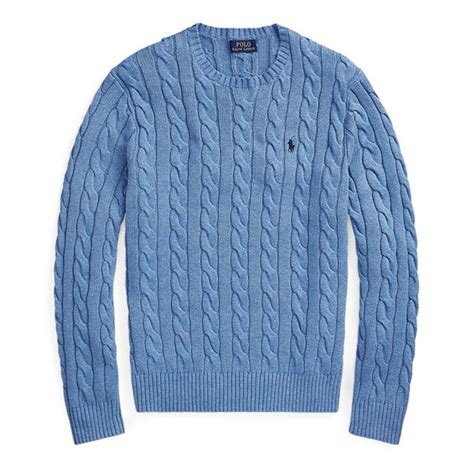 Polo Ralph Lauren Cable Knit Jumper Men Jumpers Flannels