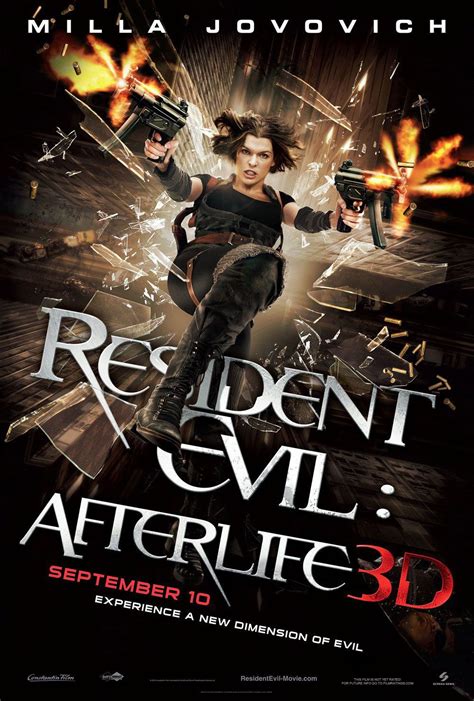 Explosive New Resident Evil: Afterlife 3D Poster Debuts