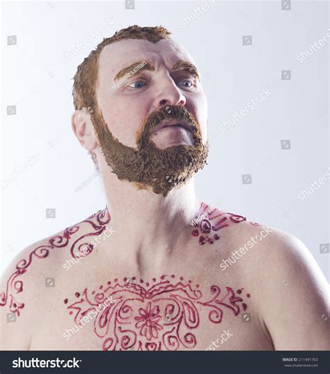 Closeup Portrait Adult Male Naked Torso Stock Photo Shutterstock