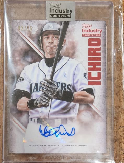 Yahooオークション Topps 2019 Industry Conference Ichiro 215 Au