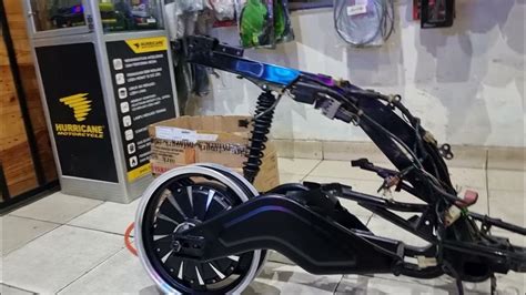 Swing Arm Custom Konversi Motor Listrik Honda Beat Karbu Kedai