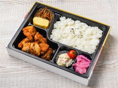 小町食堂の鶏の唐揚げ弁当 700円｜【お弁当デリ】お弁当の配達デリバリー