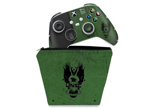 Capa Case E Skin Adesivo Xbox Series S X Controle Halo Infinite O