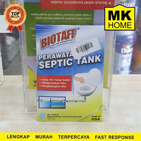 Jual Biotaff Pengurai Penghilang Bau Dan Anti Mampat Septic Tank