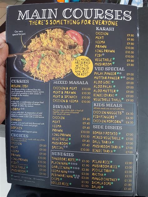 Menu At Akbars Cafe Bradford 1424 Leeds Rd