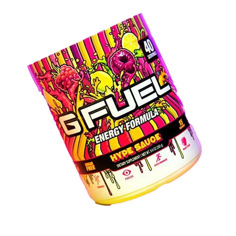 Gfuel Energy Formula Hype Sauce Flavor 280g مسحوق طاقة Store 974