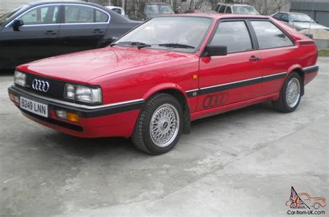 1985 AUDI COUPE QUATTRO RED