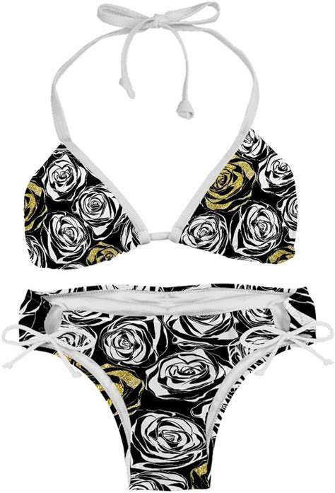 Hot Sexy Glitter Rose Bikini Pics