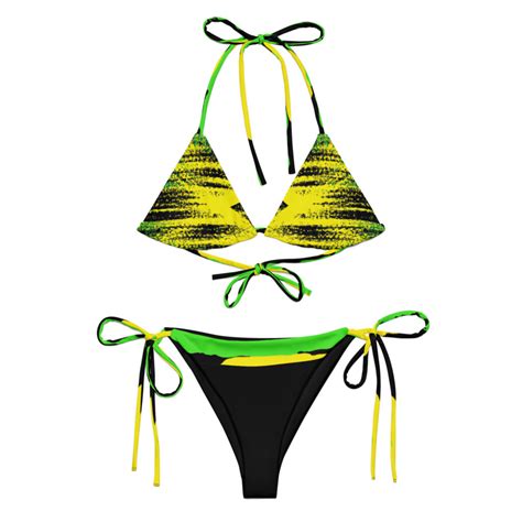 Dream Collection Jamaican Splash Piece String Bikini Dream C U C