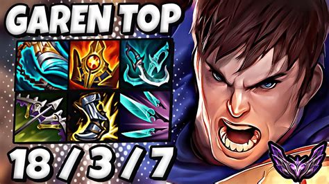 Garen Vs Gangplank TOP Quadra Kill Korea Master Patch 14 8 YouTube