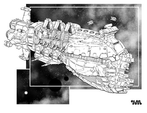 Battletech Liparius Class Mobile Shipyard By Sharlin On Deviantart