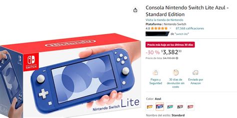 Unocero Consigue Esta Nintendo Switch Lite A Mitad De Precio