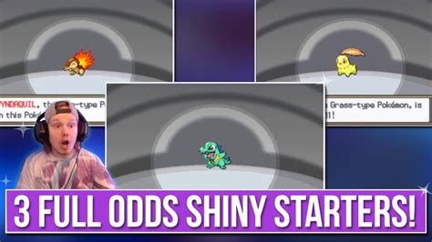 Shiny Johto Starters Evolutions