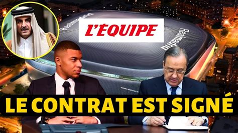 Maintenant Cela Vient D Tre Confirm Mbapp Signe Avec Le Real