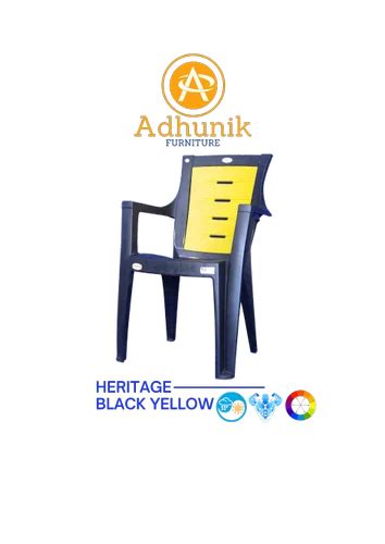 Adhunik HighBack Heritage Plastic Chair At Rs 450 In Giridih ID