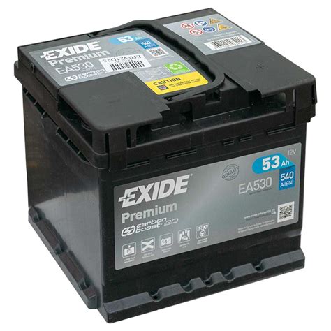 Exide Premium EA530 akkumulátor, 12V 53Ah 540A J+ EU, magas vásárlás ...