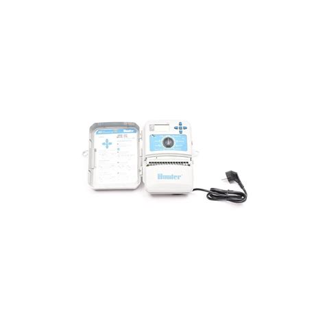 Hunter X2 control unit with 6 stations for efficient garden irrigatio ...