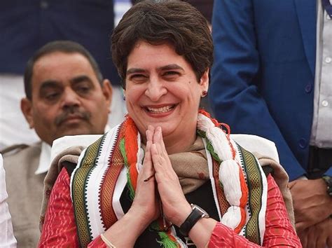 “i Am The Congress Face In Up ” Says Priyanka But Evasive On Contesting