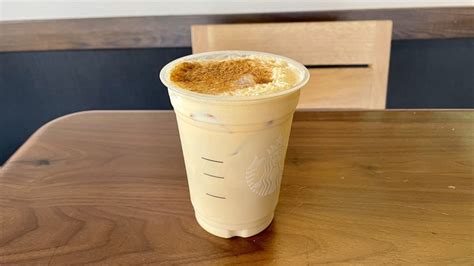 Starbucks Iced Pumpkin Cream Chai Tea Latte Review Fall Is Creamy And