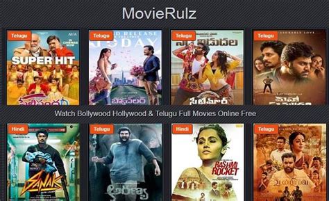 Movierulz Telugu 2022 Watch Telugu Movies For Free