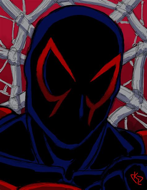 Spider Man 2099 By Knightlineart On Newgrounds