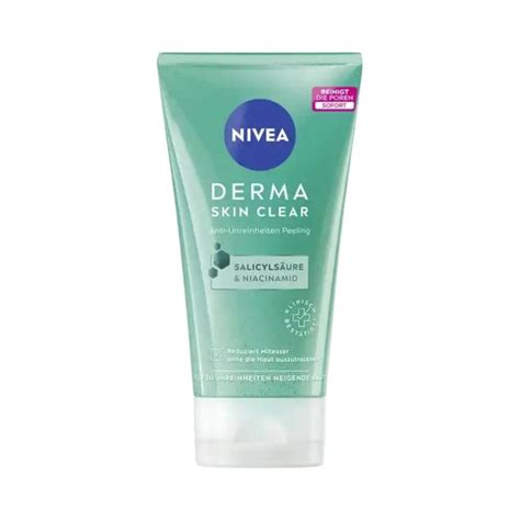 Nivea Derma Skin Clear Anti Blemish Face And Body Scrub