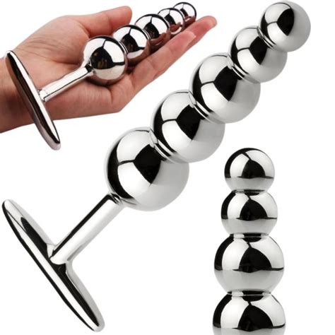 DUŻY KULKOWY KOREK ANALNY SEX PLUS DO ANUSA Z RĄCZKĄ STAL NIERDZEWNA 5902734983367 Cena
