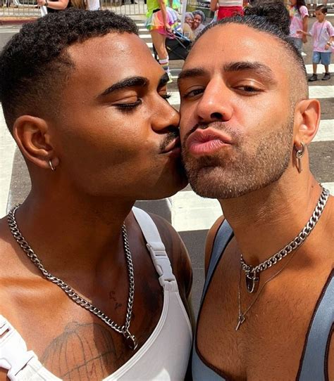 Pin By Randy T On Wow In Gay Celebrities Cute Gay Couples Black Gay
