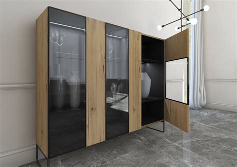 Aluminum Frame Glass Cabinet Doors - Gallery - Quality Kitchen Cabinet