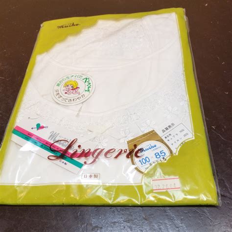 昭和レトロ スリップ 肌着 ランジェリー ホワイト lingerie 当時物 ベンベルグ ムーチョ Lサイズ 売買されたオークション情報yahooの商品情報をアーカイブ