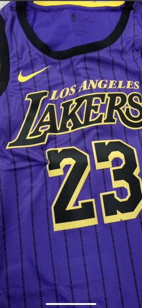 Lakers City Edition Jersey Lebron : Lebron James Los Angeles Lakers ...