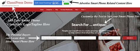 How To Setup A Smart Phones Classifieds Website Appthemes