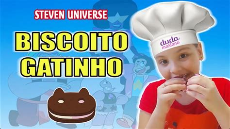 Biscoito Gatinho Do Steven Universo Voc Precisa Experimentar Youtube