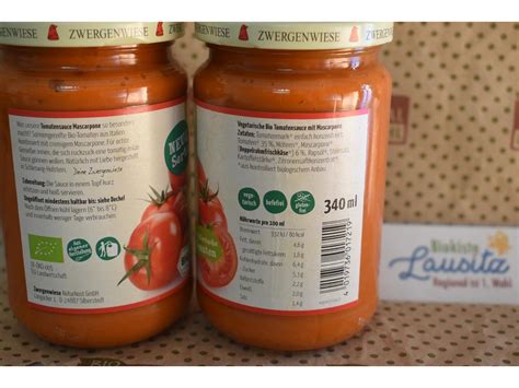 Bio Tomatensauce Mascarpone Ml Zwergenwiese