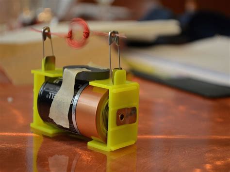 build  simple electric motor  science fair projects basic