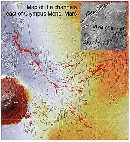 Olympus Mons Map