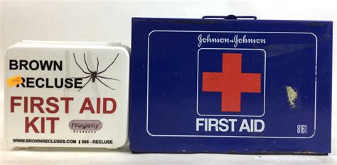 Lot - Progeny Brown Recluse First Aid Kit W/ Med Kit