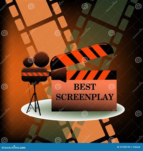 Best Screenplay Stock Vector Illustration Of Cinematic 41530193