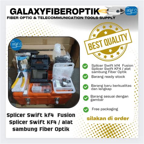 Jual Splicer Swift Kf4 Fusion Splicer Swift KF4 Alat Sambung Fiber