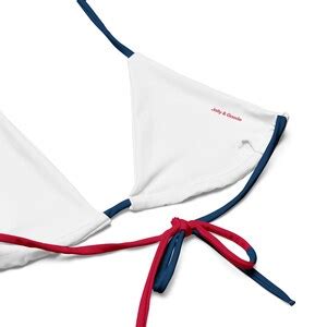 Union Jack Bikini String Bikini Style Etsy