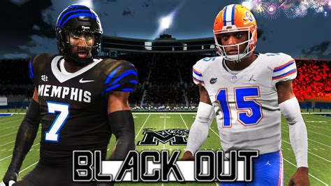 Black Out The Florida Gators Memphis Dynasty Ncaa Cfb Revamped